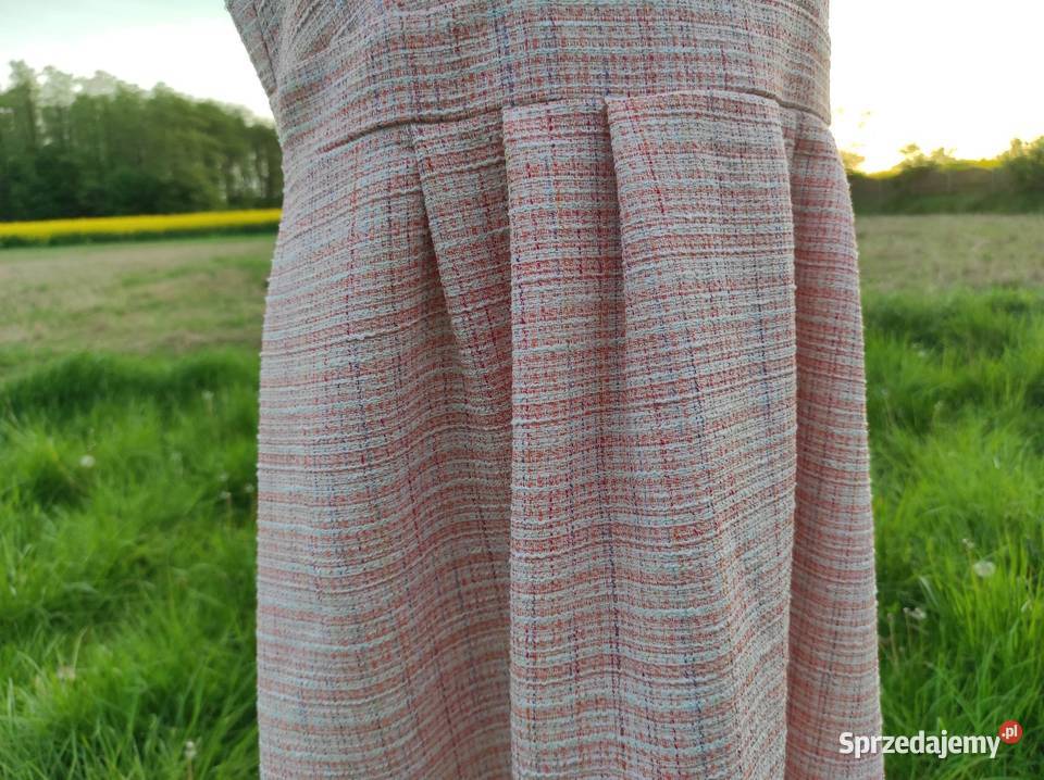 Elegancka sukienka z podszewką 42 XL 44 XXL Płock