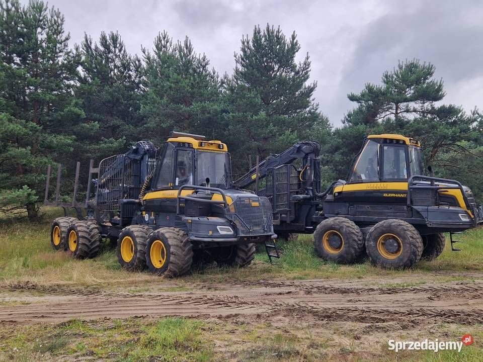 LKT Skidder zrywkowy HSM 904 8T Adler Welte Trzebielino sprzedam