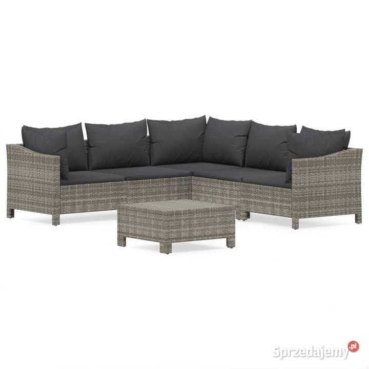 vidaXL 6cz zestaw wypoczynkowy do ogrodu Zestawy mebli ogrodowych Warszawa sprzedam