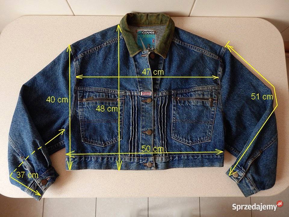Kurtka Jeansowa COVER STRIKE Made in Italy podkarpackie