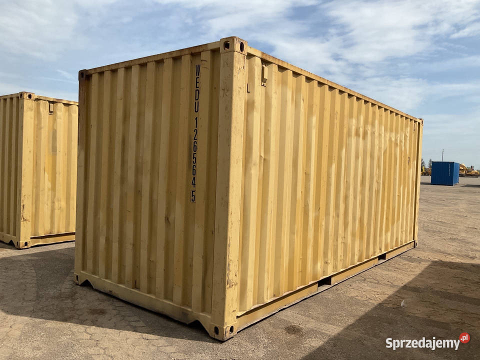 Kontener morski magazynowy 20DV 6 metrowy mazowieckie Pionki
