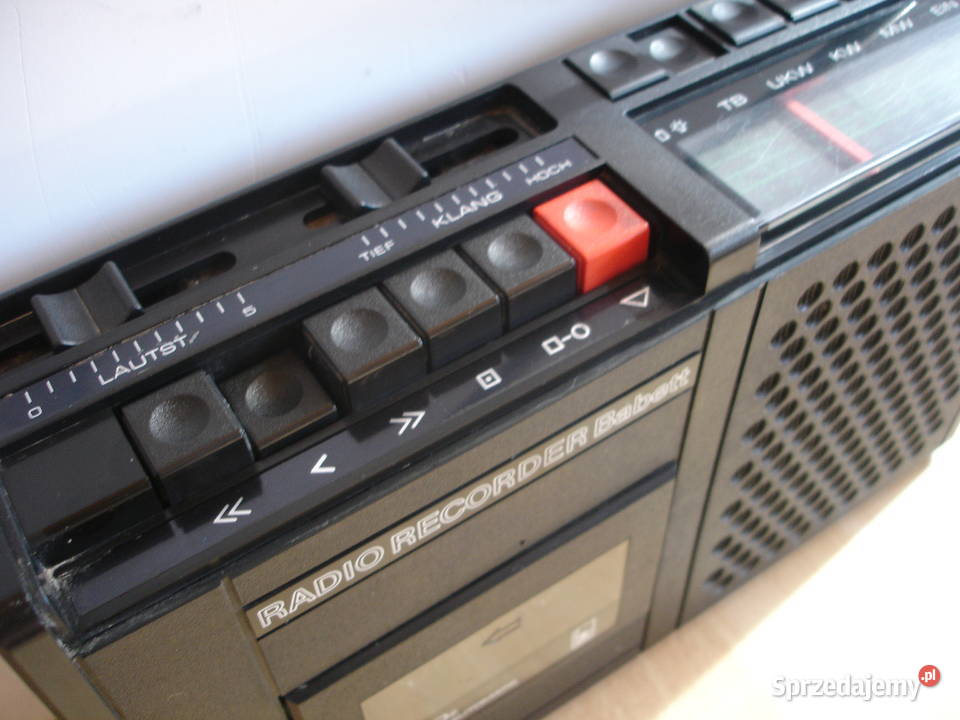 Radiomagnetofon RFT BABETT KTR430 DDR Zielona Góra