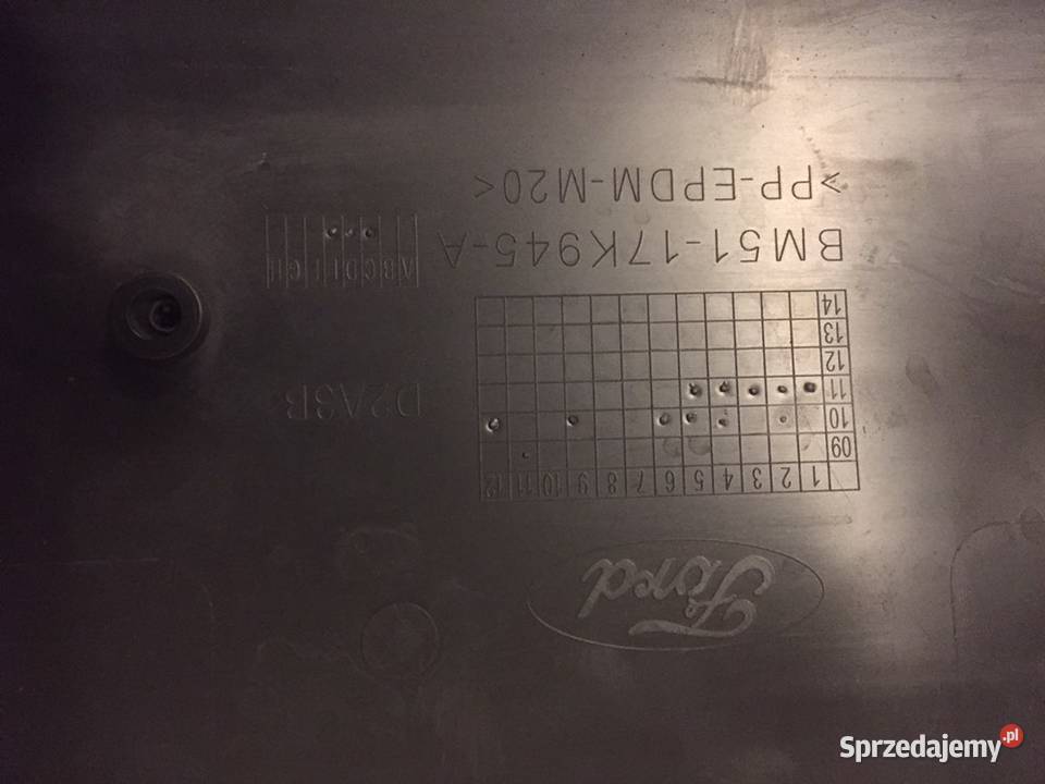 Kratka zderzaka środkowa Ford Focus Mk3 przed Rzeszów