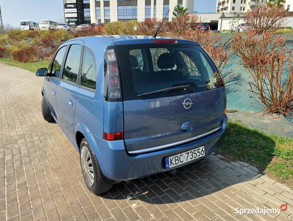 Opel MERIVA 16 BENZYNA niski przebieg 1600cm3 podkarpackie Rzeszów sprzedam