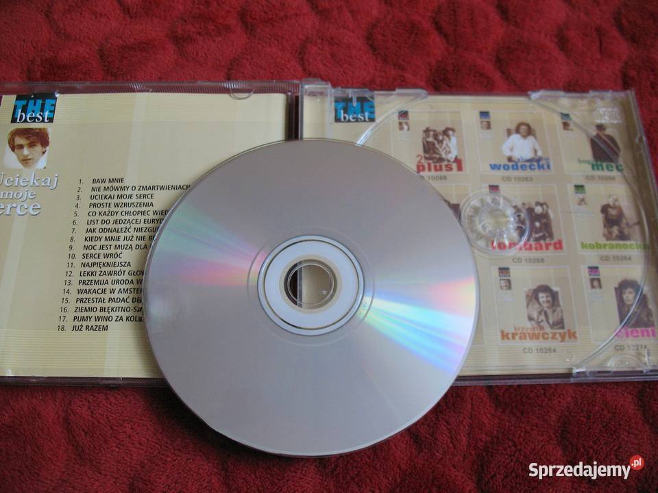 Uciekaj Moje Serce Seweryn Krajewski CD 1 płyta Siedlce