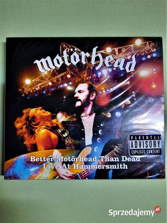 Sprzedam Rewelacyjny Koncert Motorhead 2xcd Płyty i kasety