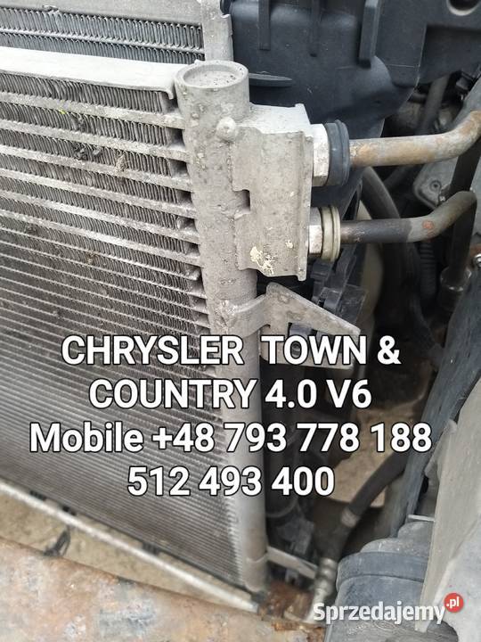 CHŁODNICA WODY CHRYSLER TOWNCOUNTRY DODGE Kawnice