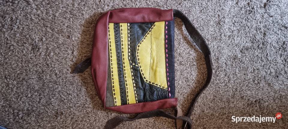 Torba niepowtarzalna retro handmade uortret Gliwice