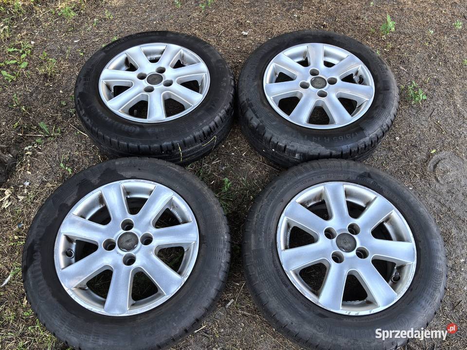 Felgi Aluminiowe Honda Jazz 4x100 Opony Letnie