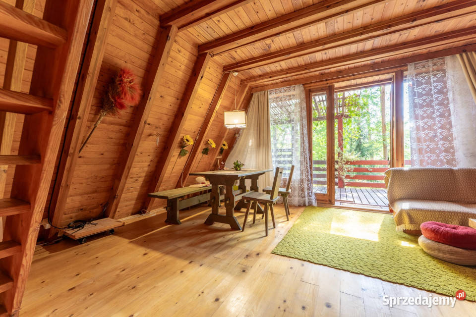 Tuchlin dom letniskowy na działce 1172 m2 sprzedam