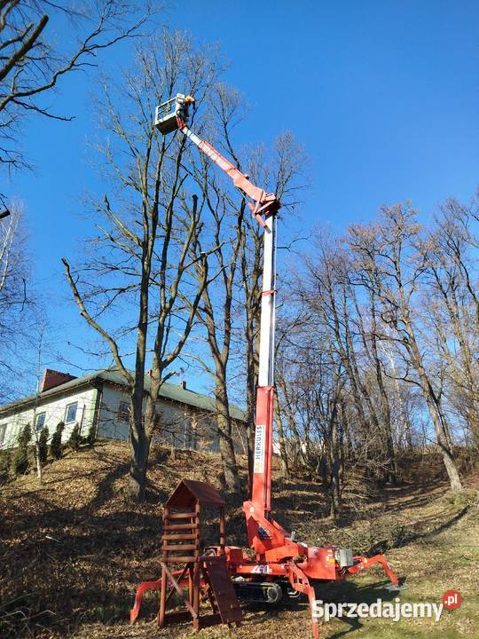 Usługi Wynajem Zwyżka 23m na gąsienicach Kraków