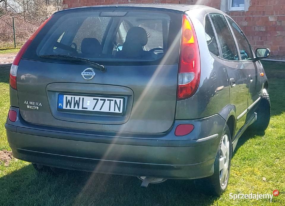 Nissan Almera Tino 18 benzyna klimatyzacja Karpin