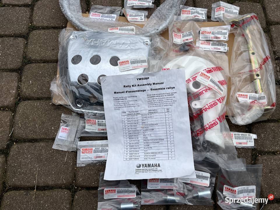 YAMAHA BWs 50 Zuma YW50 NOWY Oryginalny zestaw Pozostałe podlaskie Białystok