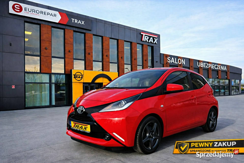 Toyota Aygo 10 VVI XPLAY Samochód w super stanie elektryczne lusterka Łódź