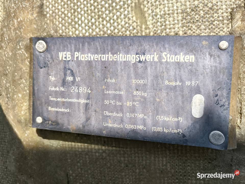 Beczkowóz asenizacyjny Fortschritt HTS 10000L wielkopolskie