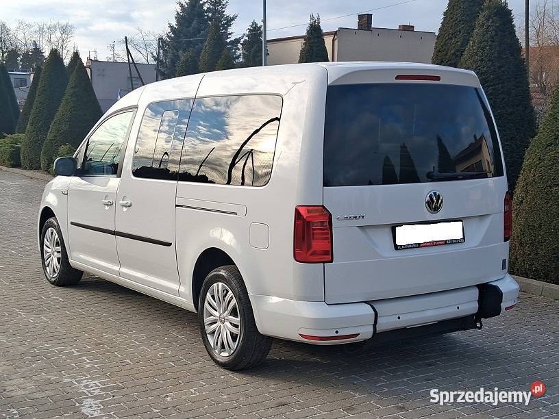 Volkswagen Caddy 20 TDI Maxi PFRON Przewóz osoby wielofunkcyjna kierownica Słupca sprzedam