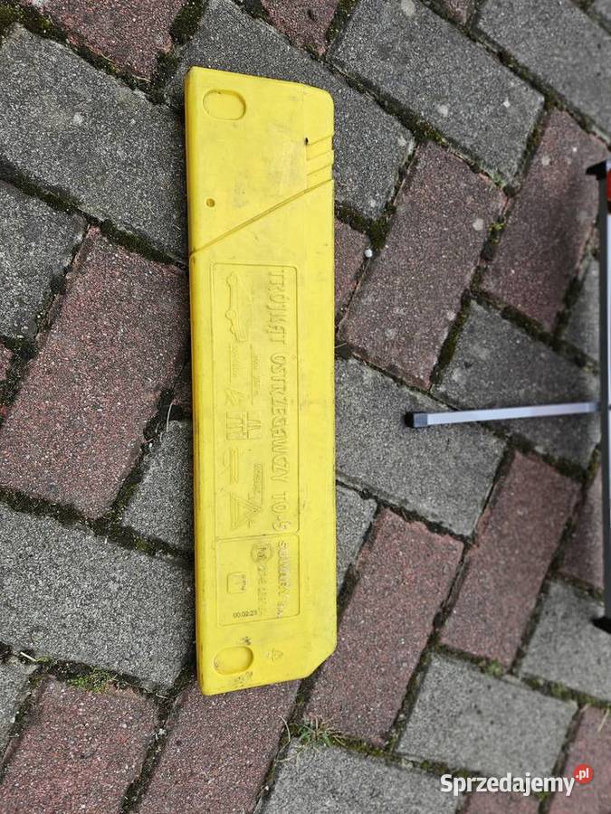 trójkąt ostrzegawczy Kłodzko