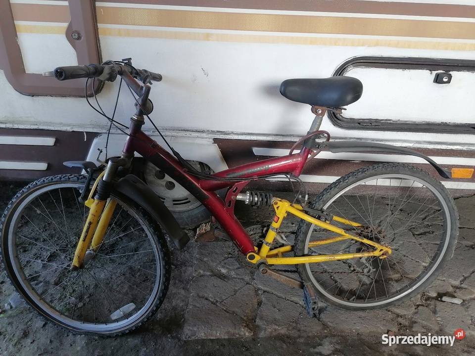 Rower czerwonożółty Pozostałe Krotoszyn