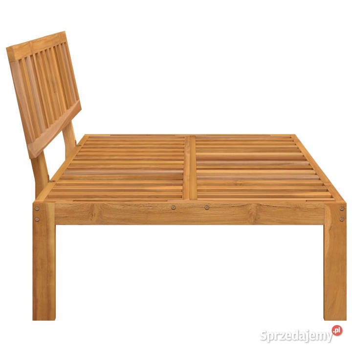 Sofa ogrodowa z deseczek lite drewno akacjowe mazowieckie Warszawa