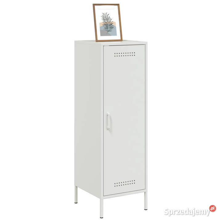 Szafka biała 36x39x113 stal WM843011 mazowieckie Warszawa