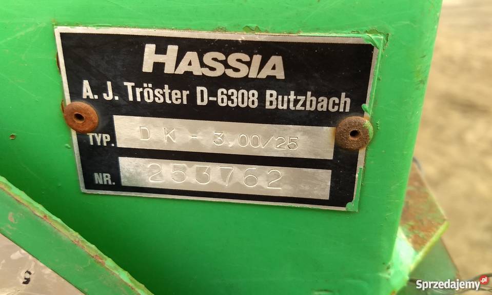 siewnik HASSIA DK300 Ścinawa