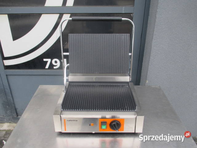 Kontakt grill pojedynczy ryflowany Caterina 18 Ostrów Wielkopolski