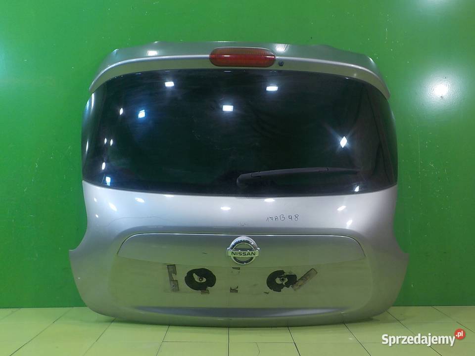 NISSAN JUKE F15 I 16B 11r 5D klapa tyl kompletna Klapy bagażnika Suków