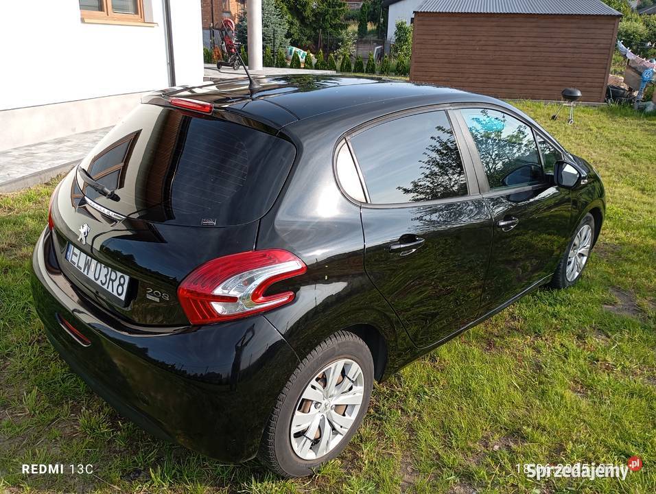 Peugeot 208 2012r 16 ehdi 92 5drzwiowy hatchback łódzkie Łódź