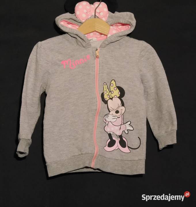 Disney Minnie bluza kokardka 92 Wrocław