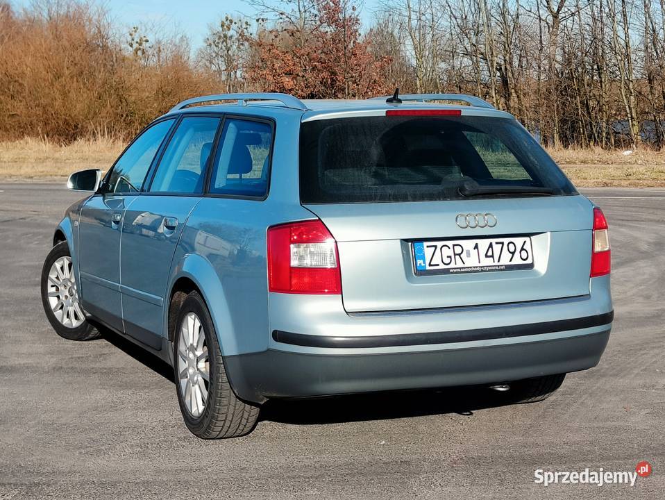 Audi A4 19 TDI 03 zadbany zar w Gryfino
