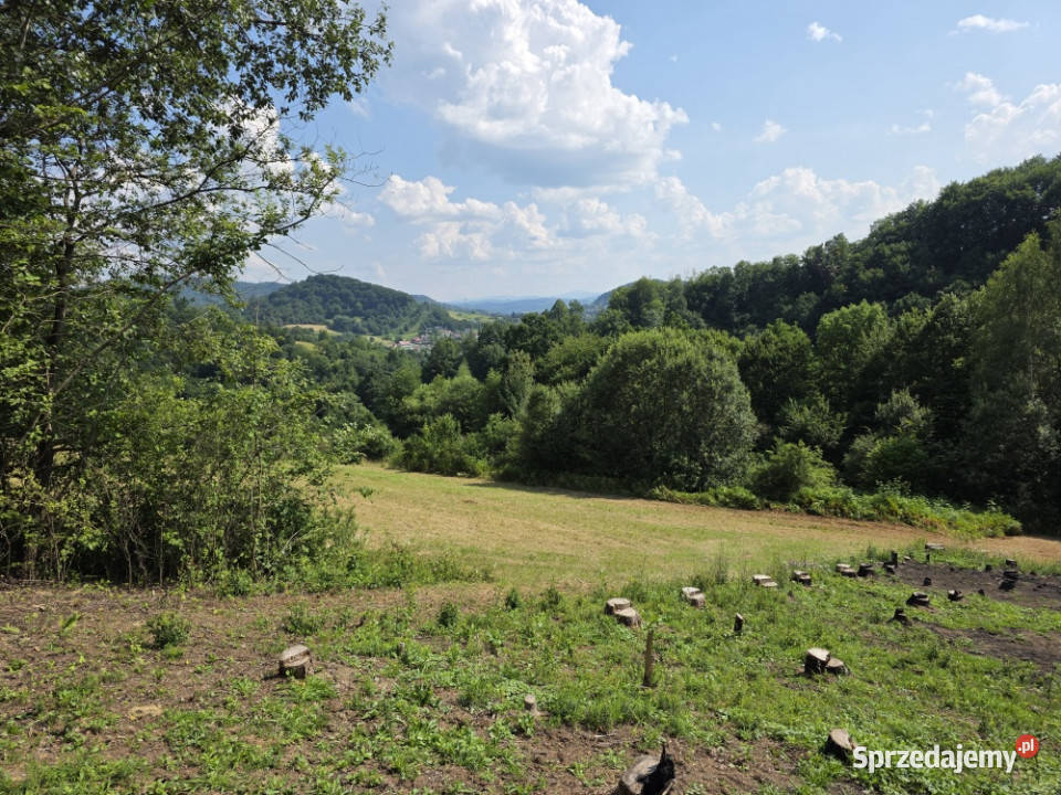 Działka BUDOWLANA 28 arów Bieszczady Bóbrka k Solina