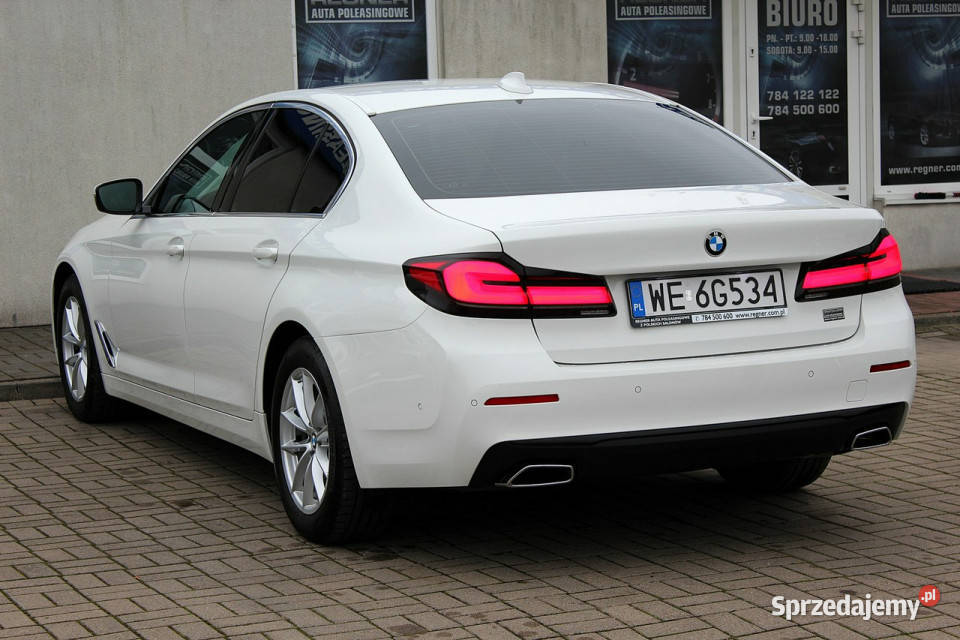 BMW 518 Salon FV23 Skóra Nawigacja LED Ambient elektrochrom. lusterko wst. BMW Sokołów