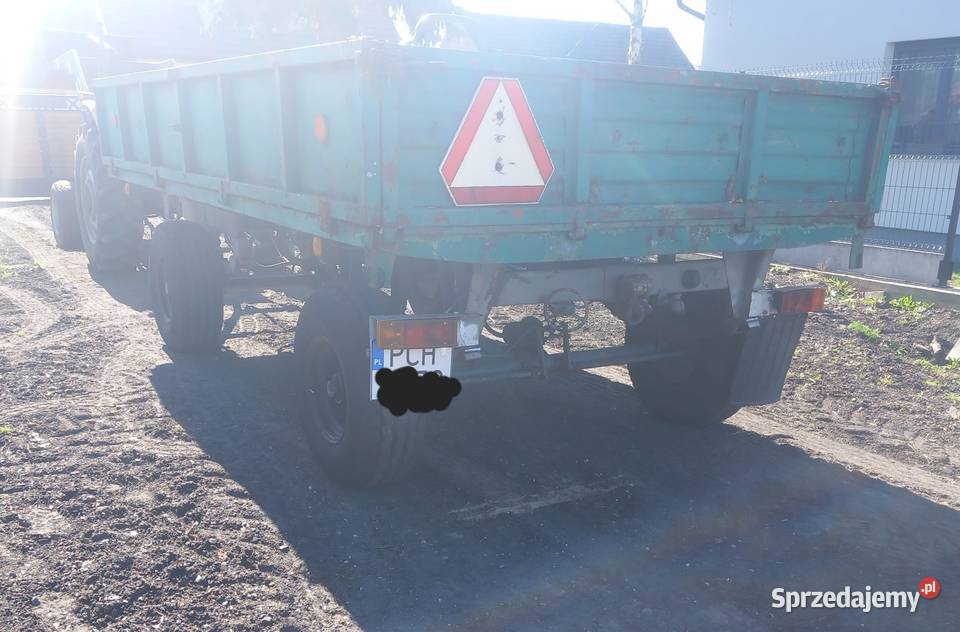 Przyczepa Autosan d46b Zarejestrowana nieuszkodzony Rolnictwo Szamocin