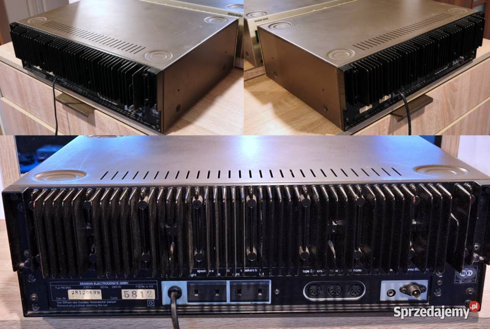 Siemens RS 555 ciekawy amplituner vintage W