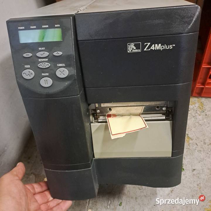 Drukarka etykiet ZEBRA Z4Mplus kujawsko-pomorskie Inowrocław sprzedam