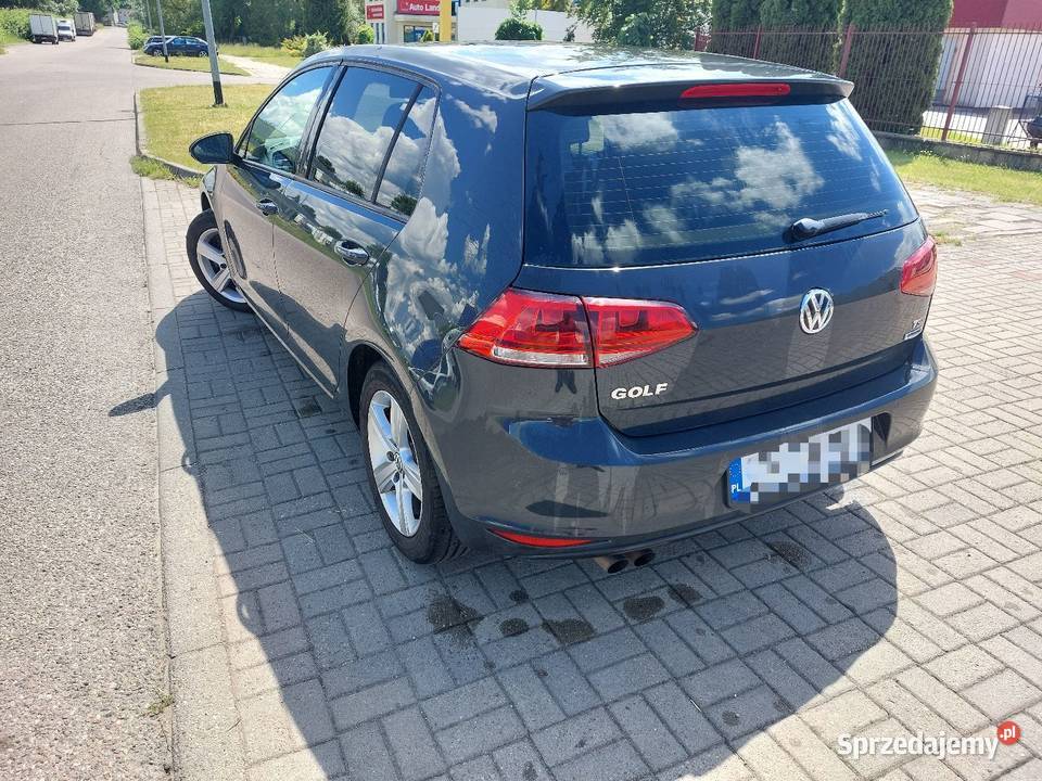 Volkswagen Golf VII VW 7 14Pb 150 2015r salon światła przeciwmgielne zachodniopomorskie Koszalin sprzedam