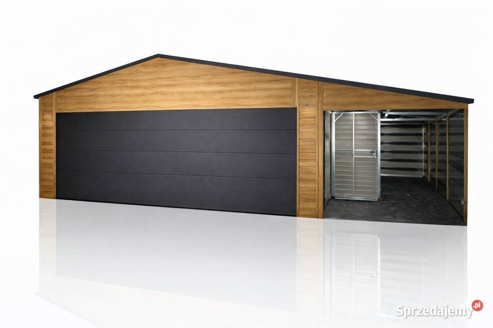 Garaż blaszany 8x5 brama segment z automatem kujawsko-pomorskie Toruń sprzedam