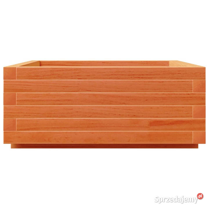 Donica ogrodowa woskowy brąz 60x60x265 drewno Warszawa sprzedam