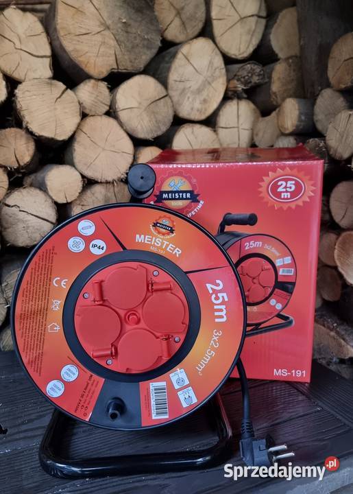 Przedłużacz bębnowy 25 m Szczecin