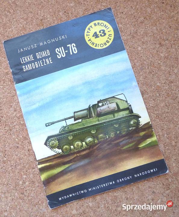 Magnuski Lekkie działo samobieżne SU76 militaria, broń, wojskowość mazowieckie Warszawa