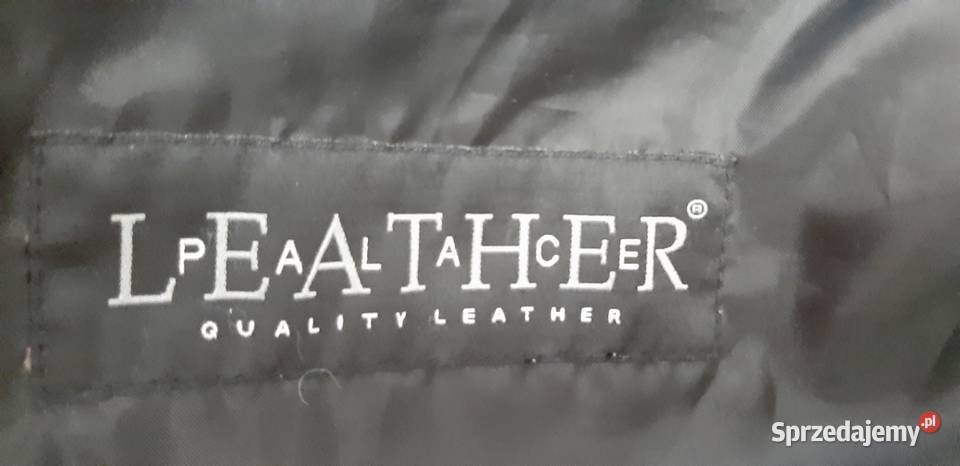 Palace Leatherpłaszczyk kurtka skórzana 42 LXL Rozmiar 42(XL) Kurtki i płaszcze