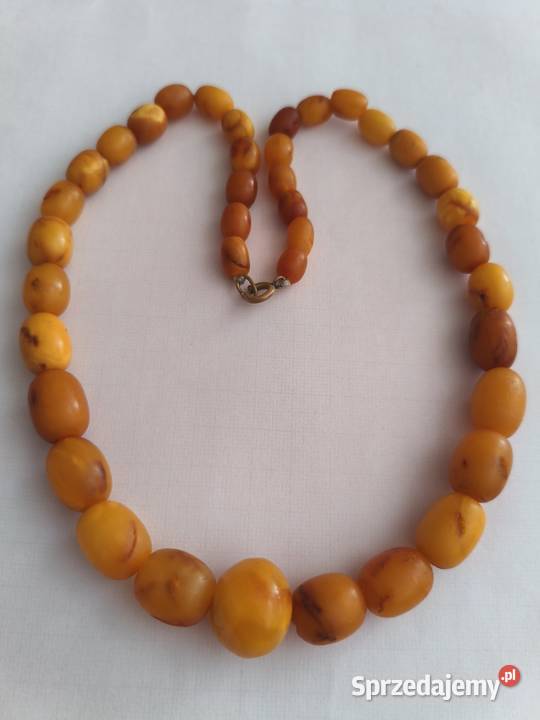 Naszyjnik Bursztyn Vintage Białystok sprzedam