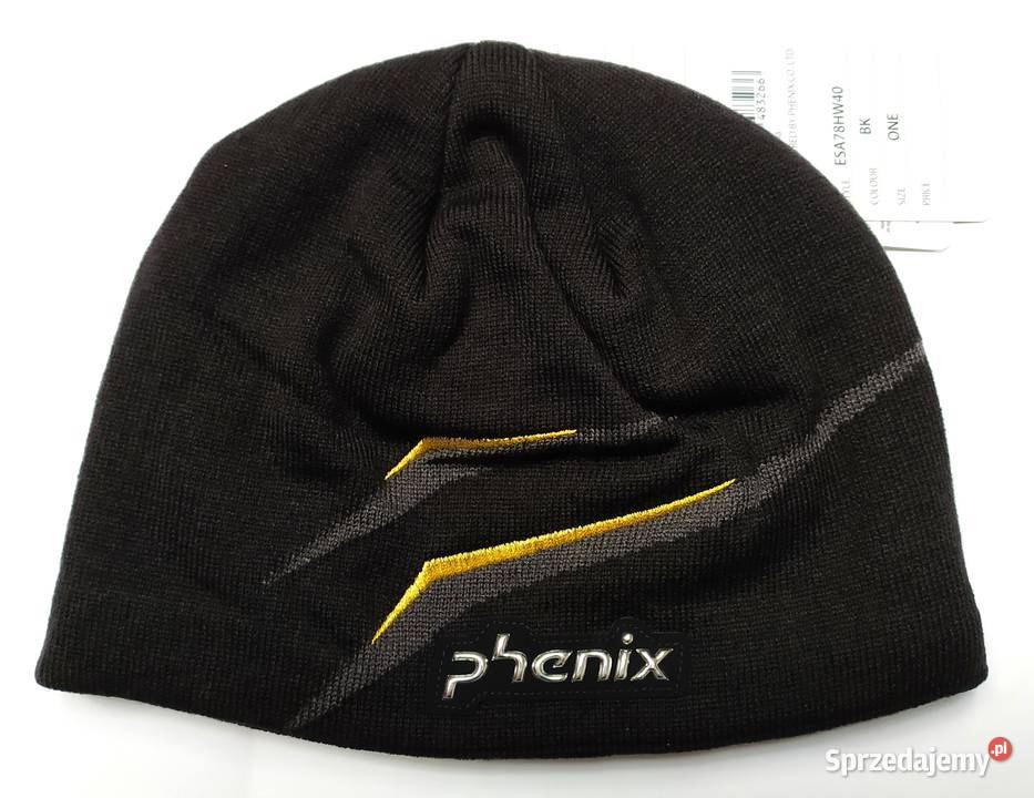 PHENIX czapka zimowa na polarze ESA78HW40 czarno Warszawa