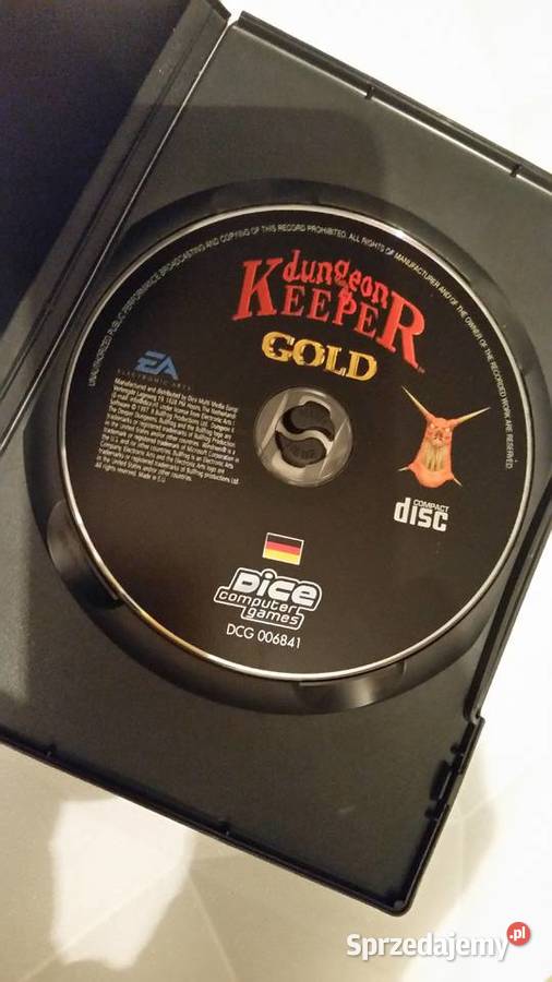 Gra pc cdrom dungeon KEEPER Gold 1997 strategiczne Puławy