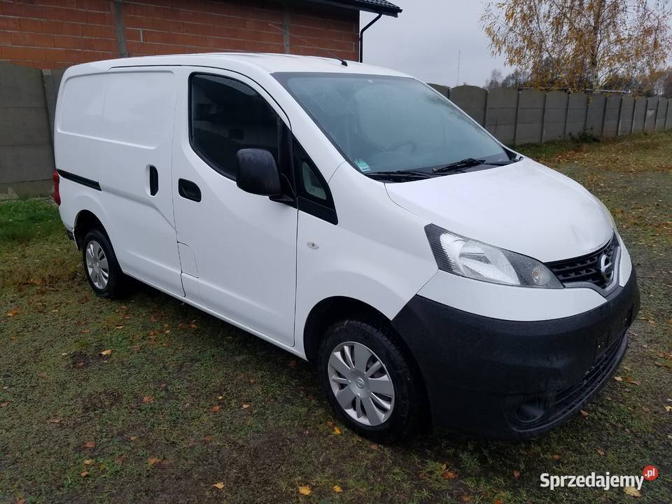 Nissan NV 200 15 dci 2018r uszkodzony łódzkie Zduńska Wola sprzedam