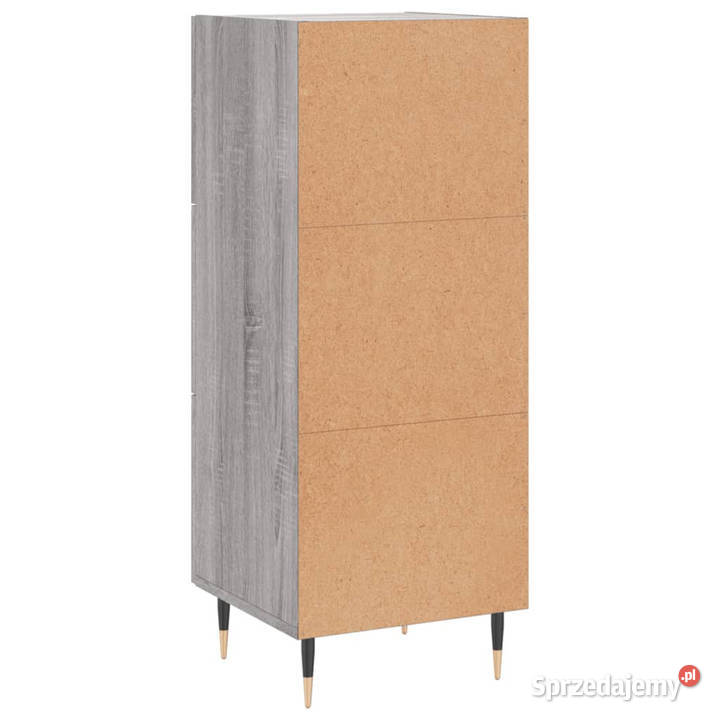 Szafka szary dąb sonoma 345x34x90 materiał Warszawa