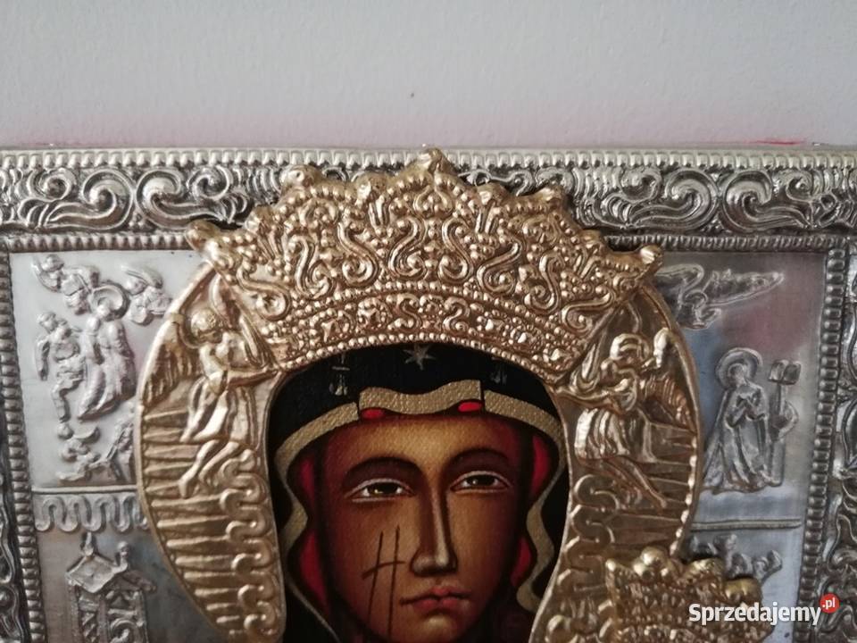 Piękna Ikona Matka Boska Częstochowska łódzkie Łódź sprzedam