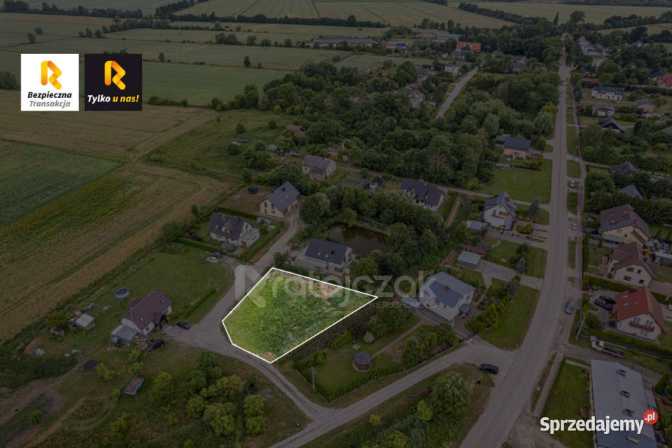 sprzedaży działki Miłocin 952m2 pomorskie sprzedam