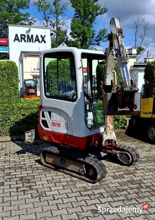 Minikoparka Takeuchi TB216 V0 2019 Serwis ASO nie