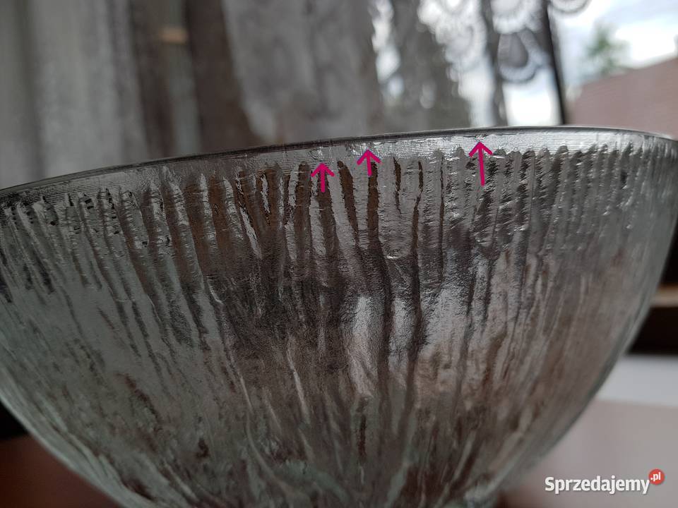 Misa miska Cora ok 252 Ząbkowice szkło PRL Dąbrowa Górnicza